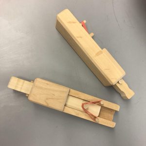 wooden launcher